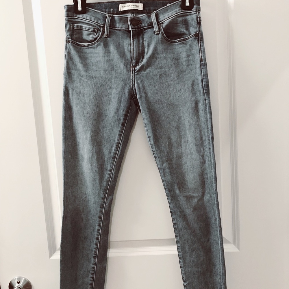 Light wash blue jeans by Banana Republic